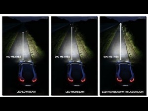 Инновационные лазерные фары будут установлены на BMW i8